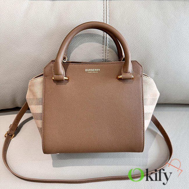 Okify Burberry Banwell Bag Brown 21x20x13cm - 1