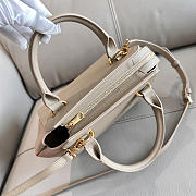 Okify Burberry Banwell Bag White 21x20x13cm - 4