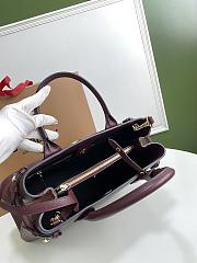 Okify Burberry Banner Bag Red 34x25x16cm - 6