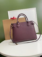 Okify Burberry Banner Bag Red 34x25x16cm - 3