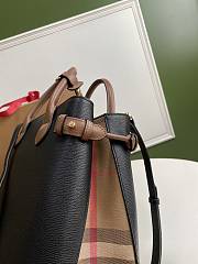 Okify Burberry Banner Bag Black And Brown 34x25x16cm - 5