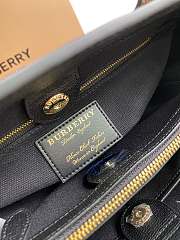 Okify Burberry Banner Bag Black And Brown 34x25x16cm - 6
