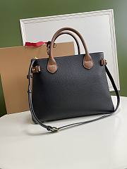 Okify Burberry Banner Bag Black And Brown 34x25x16cm - 2