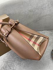 Okify Burberry Banner Bag Brown 34x25x16cm - 4