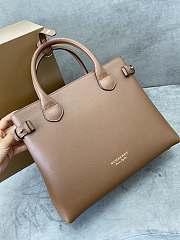 Okify Burberry Banner Bag Brown 34x25x16cm - 5