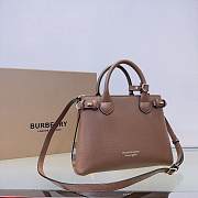 Okify Burberry Banner Bag Brown 26cm - 3