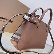 Okify Burberry Banner Bag Brown 26cm - 2