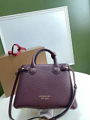 Okify Burberry Banner Bag Red 26cm - 5