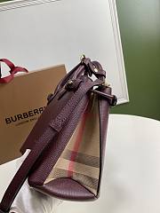 Okify Burberry Banner Bag Red 26cm - 2