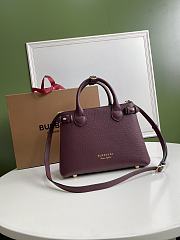 Okify Burberry Banner Bag Red 26cm - 1