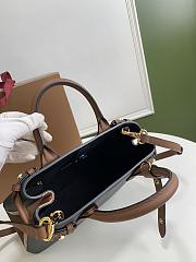 Okify Burberry Banner Bag Black Brown 26cm - 4