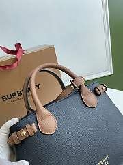 Okify Burberry Banner Bag Black Brown 26cm - 2