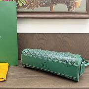Okify Goyard Bonbonniere Bag Green 30x12x10.5cm - 4