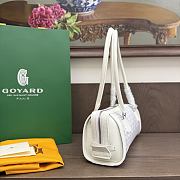 Okify Goyard Bonbonniere Bag White 30x12x10.5cm - 6