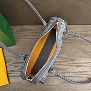 Okify Goyard Bonbonniere Bag Gray 30x12x10.5cm - 3