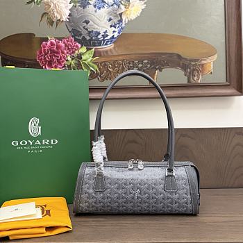 Okify Goyard Bonbonniere Bag Gray 30x12x10.5cm