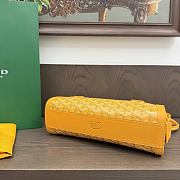Okify Goyard Bonbonniere Bag Yellow 30x12x10.5cm - 2