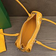 Okify Goyard Bonbonniere Bag Yellow 30x12x10.5cm - 3