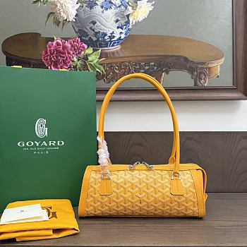 Okify Goyard Bonbonniere Bag Yellow 30x12x10.5cm