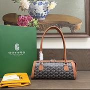 Okify Goyard Bonbonniere Bag Black And Brown 30x12x10.5cm - 1