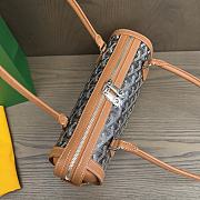 Okify Goyard Bonbonniere Bag Black And Brown 30x12x10.5cm - 2