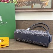 Okify Goyard Bonbonniere Bag Dark Blue 30x12x10.5cm - 3
