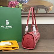 Okify Goyard Bonbonniere Bag Red 30x12x10.5cm - 2