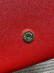 Okify YSL Kate Bag Red Grain Leather 24x14.5x5.5 cm - 4