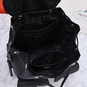 Okify Prada Nylon Backpack In Black 1BZ811 30x32x15cm - 4