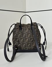 Okify Fendi FF Backpack 26x23x12cm - 6