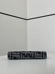 Okify Fendi Baguette Denim Pouch Bag 20x12x3cm - 6