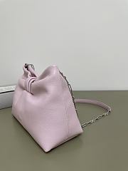 Okify Dior Small Bow Bag Pink Lambskin 27x18x8cm - 2