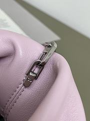 Okify Dior Small Bow Bag Pink Lambskin 27x18x8cm - 4