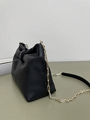Okify Dior Small Bow Bag Black Lambskin 27x18x8cm - 3