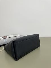 Okify Dior Small Bow Bag Black Lambskin 27x18x8cm - 5