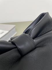 Okify Dior Small Bow Bag Black Lambskin 27x18x8cm - 6