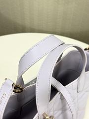 Okify Dior Toujours Vertical Bag Purple 18x16x12cm - 4