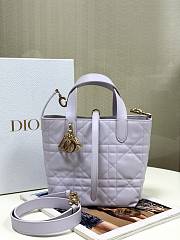 Okify Dior Toujours Vertical Bag Purple 18x16x12cm - 1