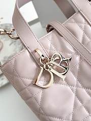 Okify Dior Toujours Vertical Bag Pink 18x16x12cm - 3