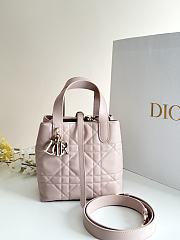 Okify Dior Toujours Vertical Bag Pink 18x16x12cm - 2