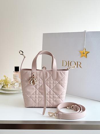 Okify Dior Toujours Vertical Bag Pink 18x16x12cm