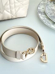 Okify Dior Toujours Vertical Bag White 18x16x12cm - 2