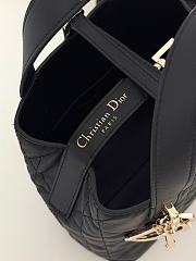 Okify Dior Toujours Vertical Bag Black 18x16x12cm - 2