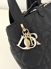 Okify Dior Toujours Vertical Bag Black 18x16x12cm - 3