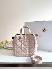 Okify Dior Toujours Vertical Bag Pink 22x20x18.5cm - 1