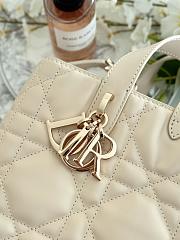 Okify Dior Toujours Vertical Bag White 22x20x18.5cm - 2