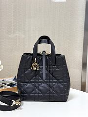 Okify Dior Toujours Vertical Bag Black 22x20x18.5cm - 5