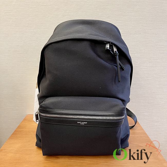 Okify YSL Black Backpack 41x31x22cm - 1