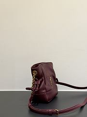 Okify YSL Jamie Mini Bag Red Burgundy 15.5x14.5x8cm - 2