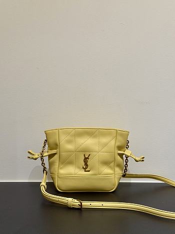 Okify YSL Jamie Mini Bag Yellow 15.5x14.5x8cm